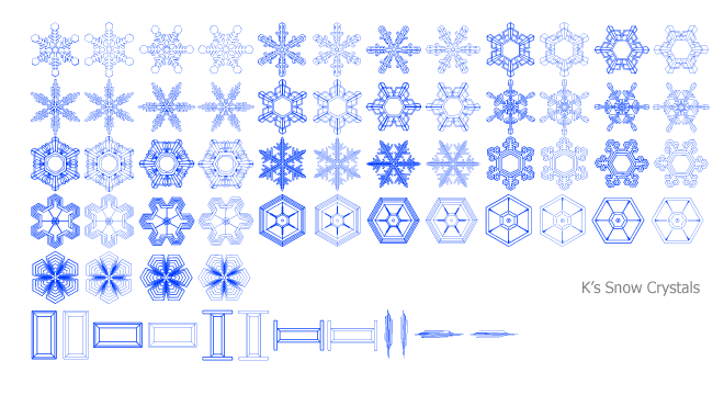 雪の結晶