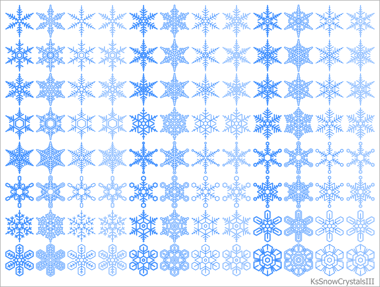 雪の結晶III