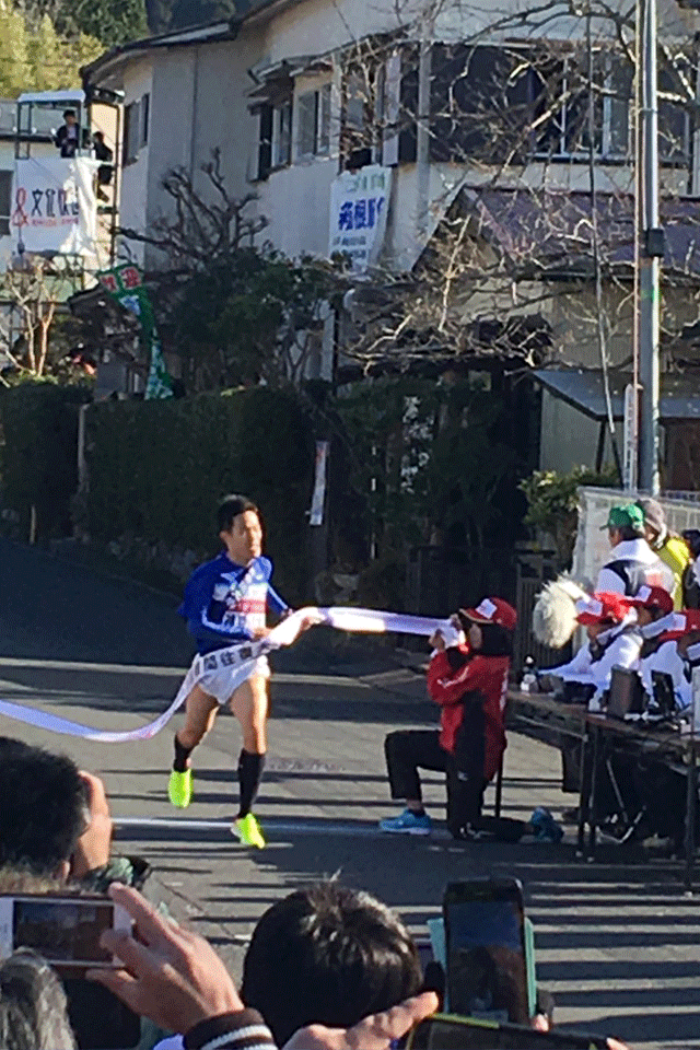 箱根町・芦ノ湖駐車場（往路5区）